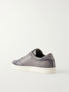 Berluti - Playtime Full-Grain Venezia Leather Sneakers - Gray