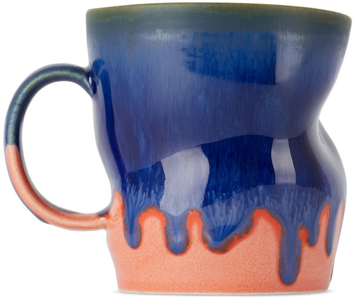 Photo: SGW Lab Blue Distorted BT031 Mug