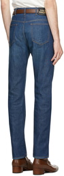 Gucci Blue Eco Washed Organic Denim Jeans