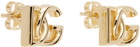 Dolce&Gabbana Gold 'DG' Logo Earrings