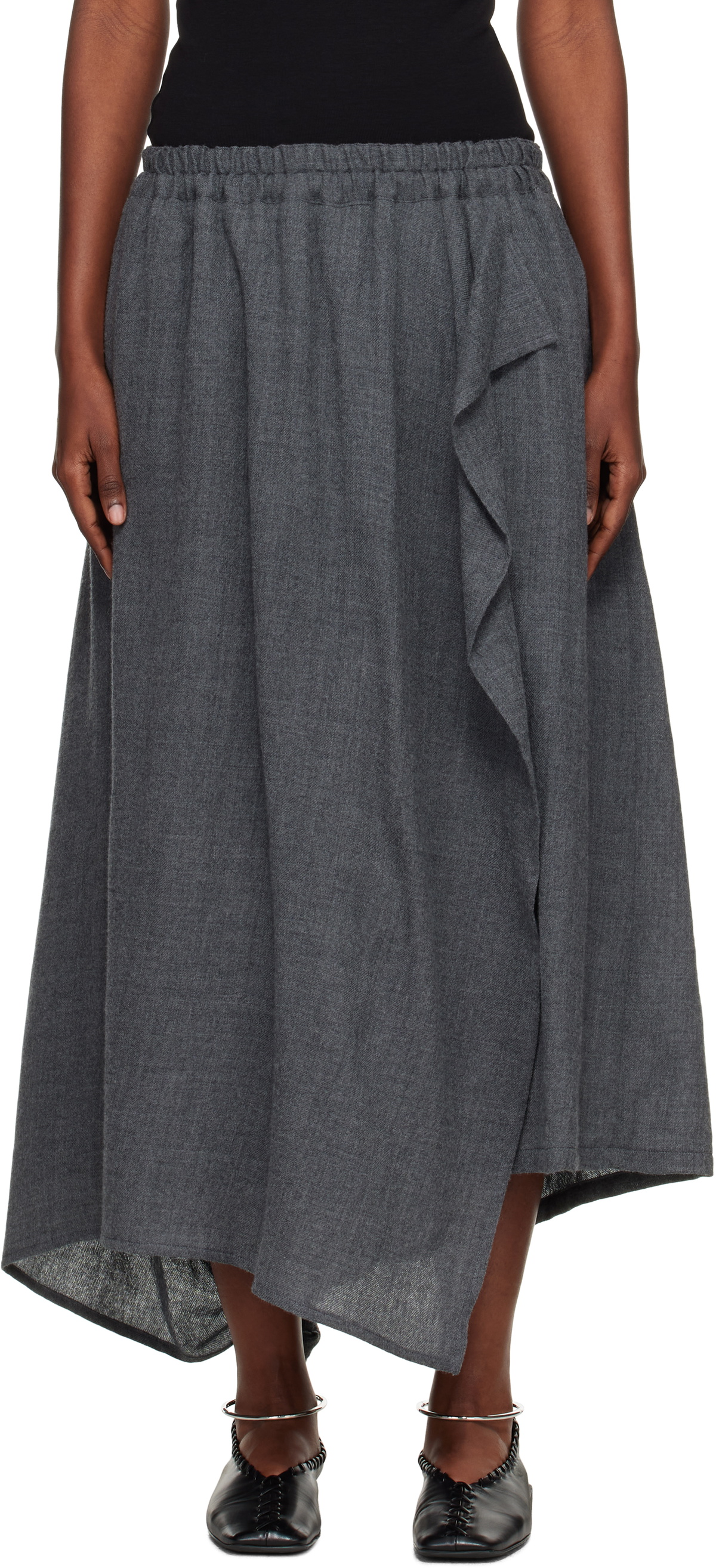 Y's Black Y-Pants Trousers