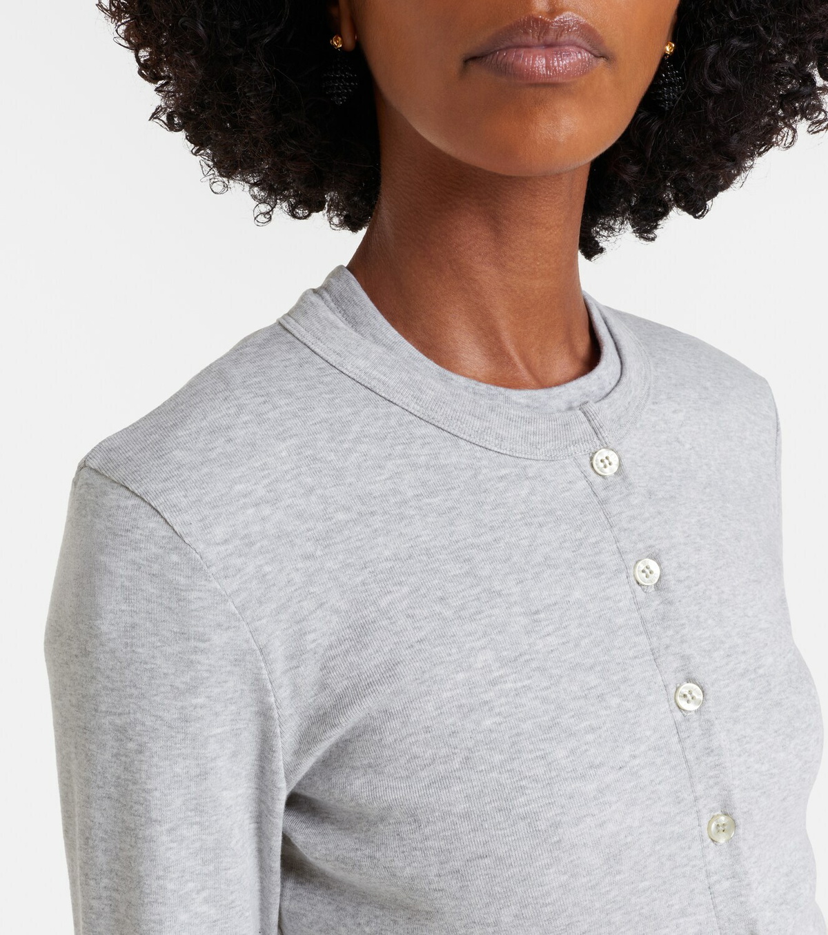 Leset Nando cotton jersey cardigan
