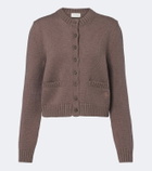 Magda Butrym Ribbed-knit cotton cardigan