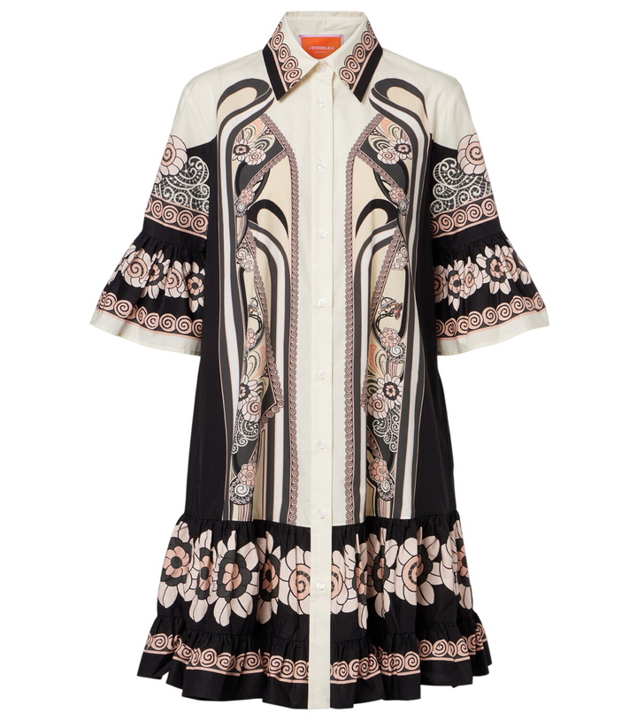 Photo: La DoubleJ Choux printed cotton poplin shirt dress