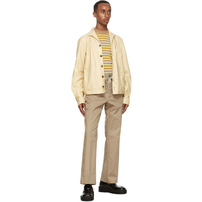 Marni Beige Workwear Trousers Marni