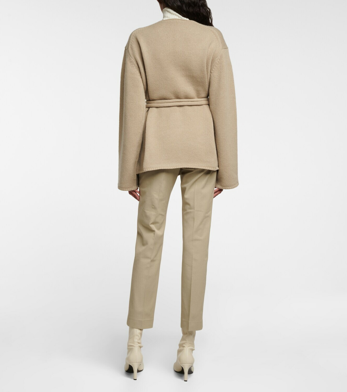 Joseph - Belted cashmere cardigan