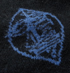Stüssy - Jacquard-Knit Cardigan - Black
