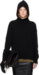 Rick Owens Black Porterville Crewneck Sweater