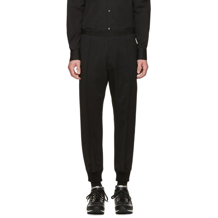 Photo: Dsquared2 Black Twill Lounge Pants 