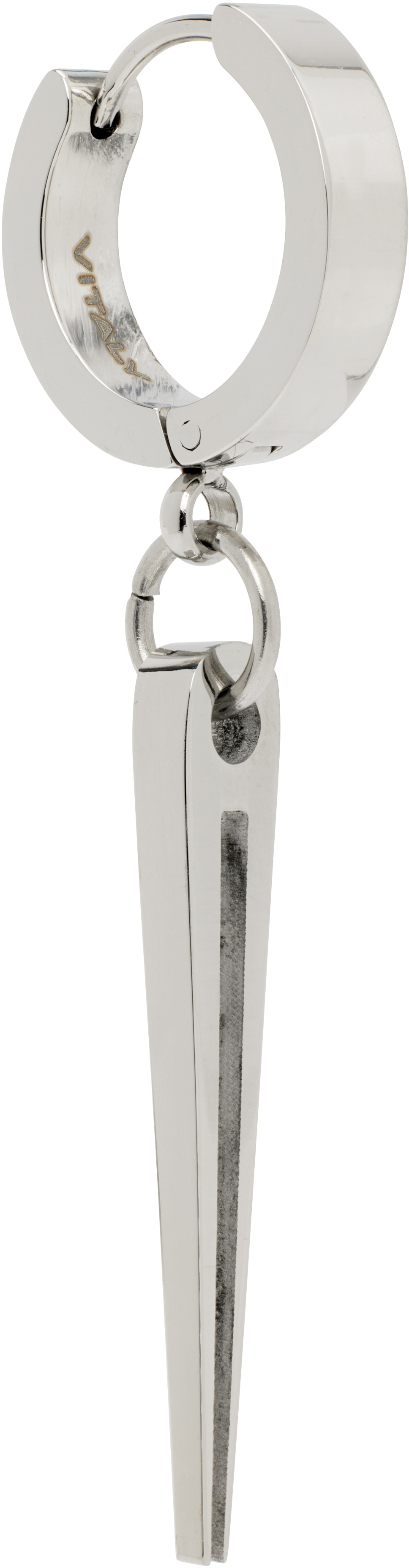 Vitaly Silver Resonator Single Earring