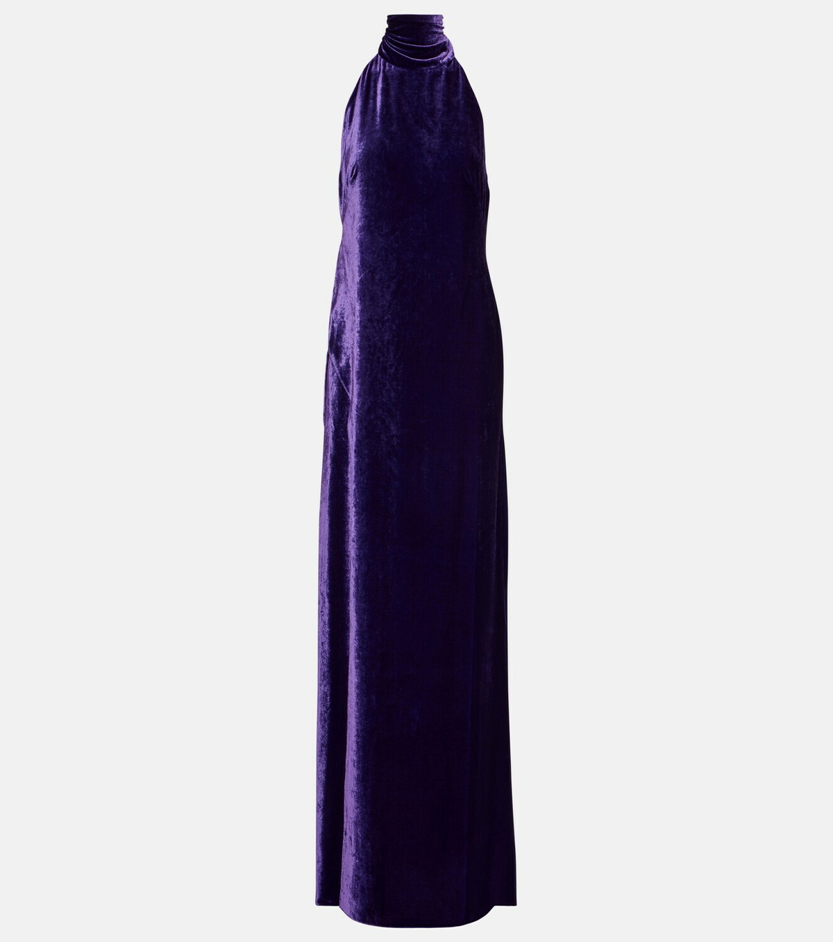 Ralph Lauren Collection Tatum halterneck velvet gown
