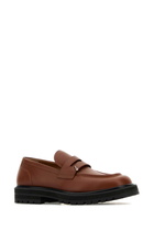 Marni Caramel Leather Loafers