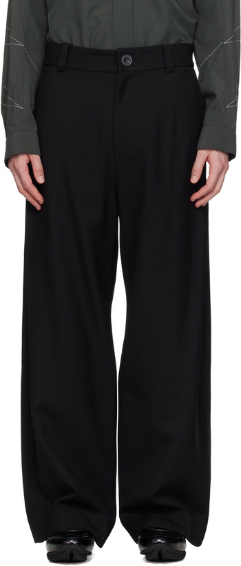Photo: pet-tree-kor Black Erosion Trousers