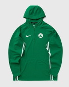 Nike BOS MNK DF ZONE QZ HD TOP Green Mens Hoodies/Zipper