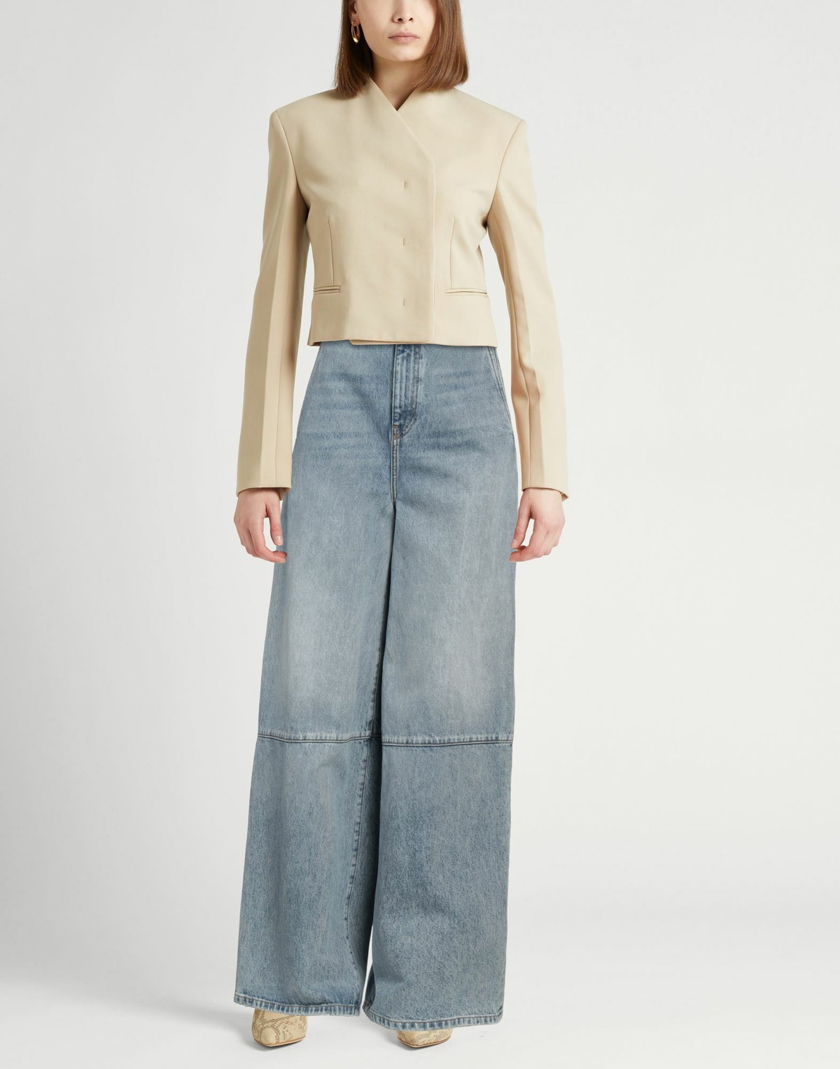 Khaite Womens Jeans in Blue