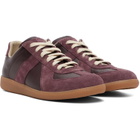 Maison Margiela Burgundy Replica Sneakers