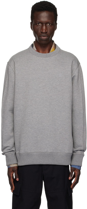 Photo: Givenchy Gray 4G Sweatshirt