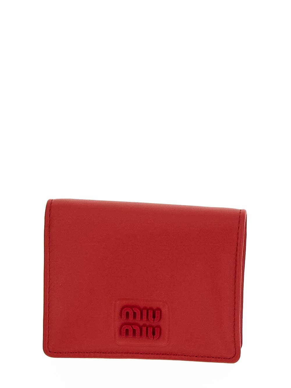 【MIU MIU】送料/関税込 Logo Coin Wallet Miu Miu Logo Wallet Miu Miu