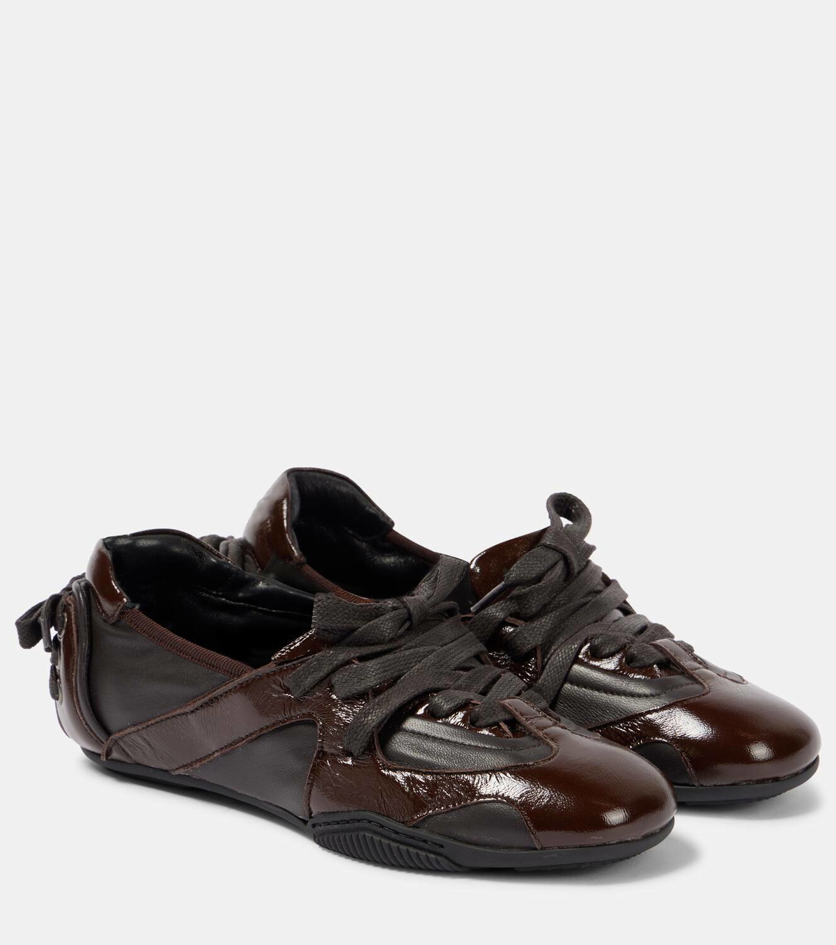 Acne Studios Lace-up leather sneakers Acne Studios