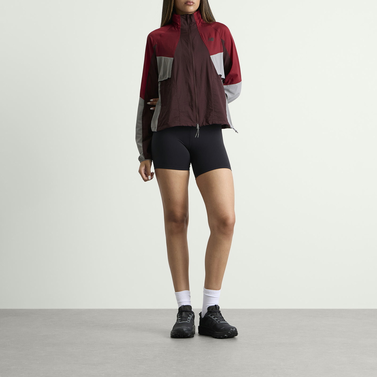 New Balance Women's RC Jacket in Cherry Leather
