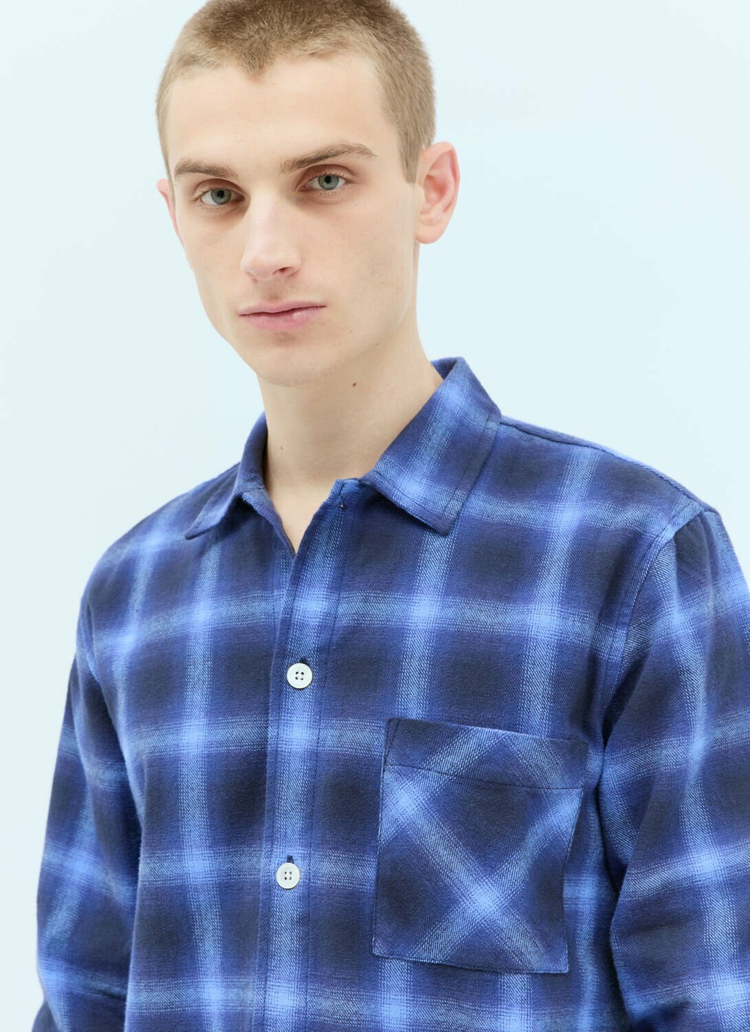 Tekla Plaid Pyjama Shirt