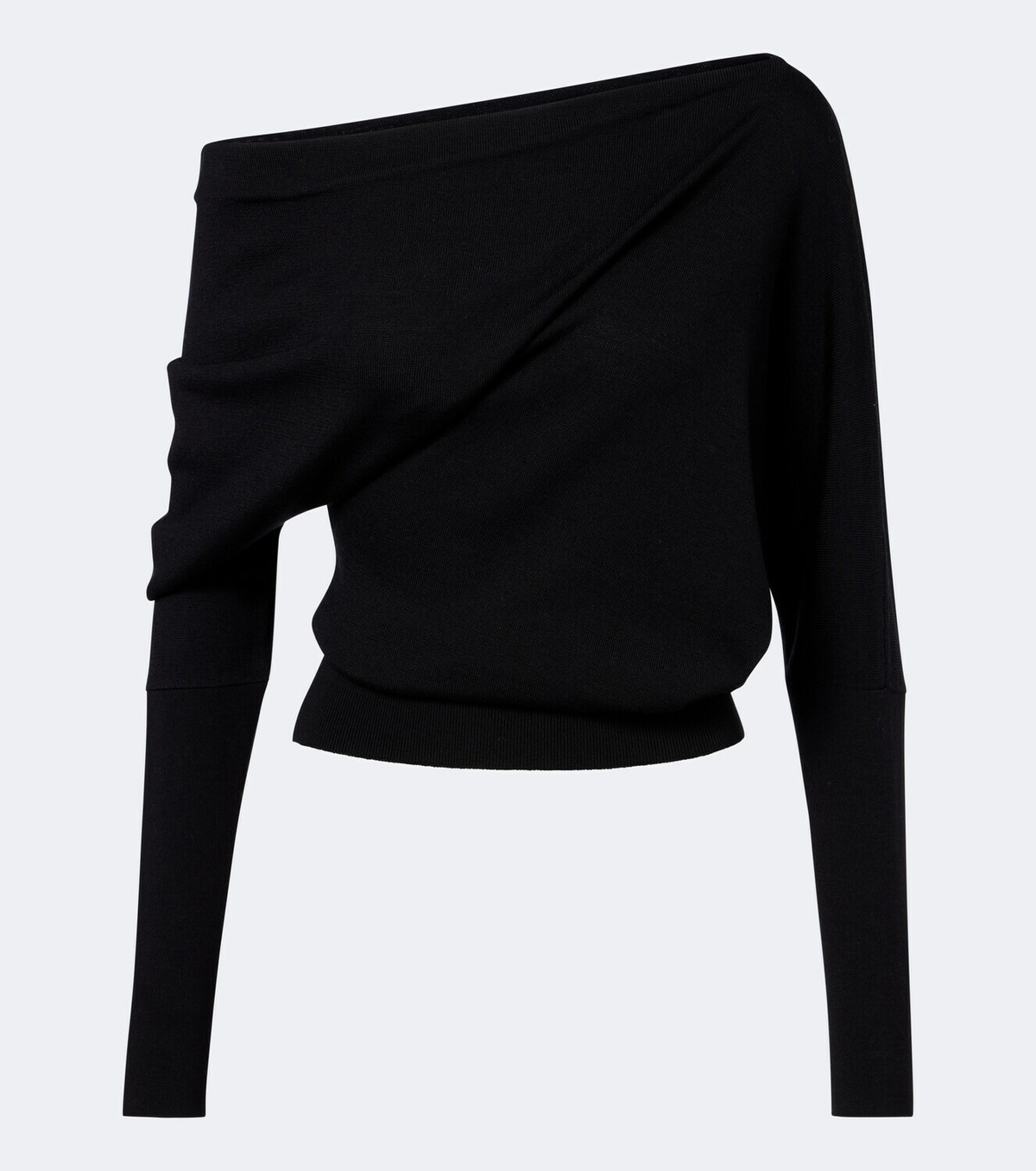 Tom Ford Off-shoulder wool and silk sweater