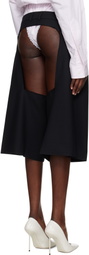 VAQUERA Black Chap Shorts