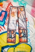 Diesel Relaxed pant with graffiti print - Pants - Unisex - Grey