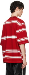 Camiel Fortgens Red & White Big T-Shirt