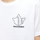 Maharishi Men's Maha Temple T-Shirt in White