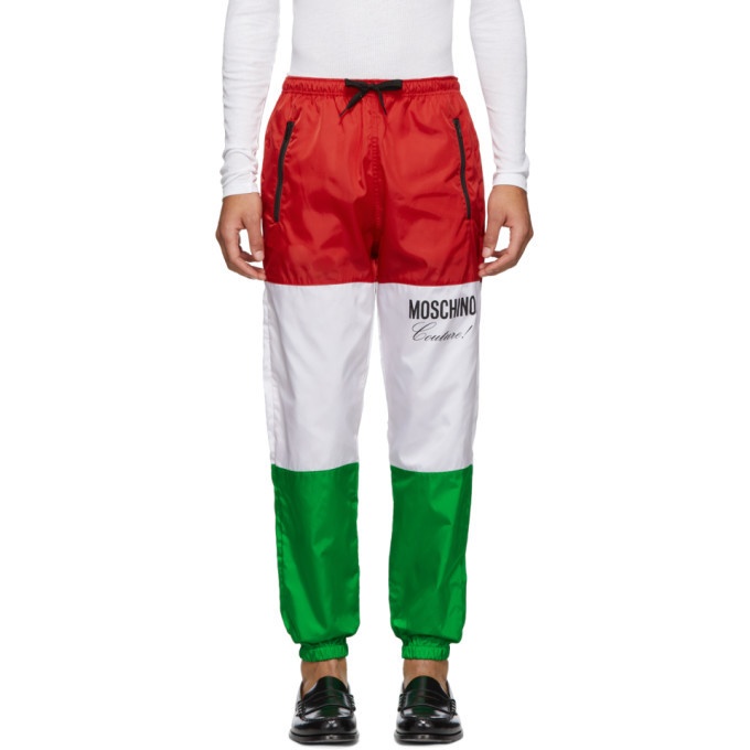 Photo: Moschino Multicolor Jogging Lounge Pants