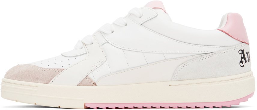 Palm Angels White University Sneakers