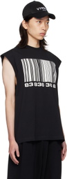VTMNTS Black Graphic Tank Top