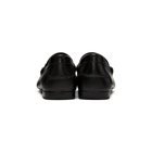 Versace Black Medusa Buckle Loafers