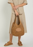 Tods Shopping Media Raffia Tote bag - Natural - One Size