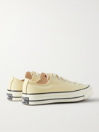 CONVERSE - Chuck 70 OX Recycled Canvas Sneakers - Yellow