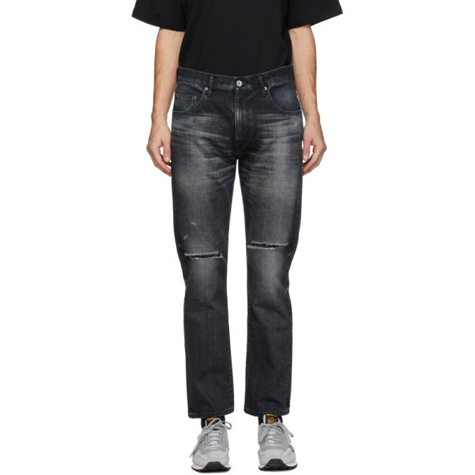 Neighborhood Black Washed C-PT Skinny Jeans Neighborhood