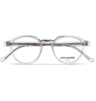Cutler and Gross - Round-Frame Acetate Optical Glasses - White