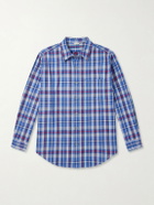 Aimé Leon Dore - Checked Cotton-Twill Shirt - Blue