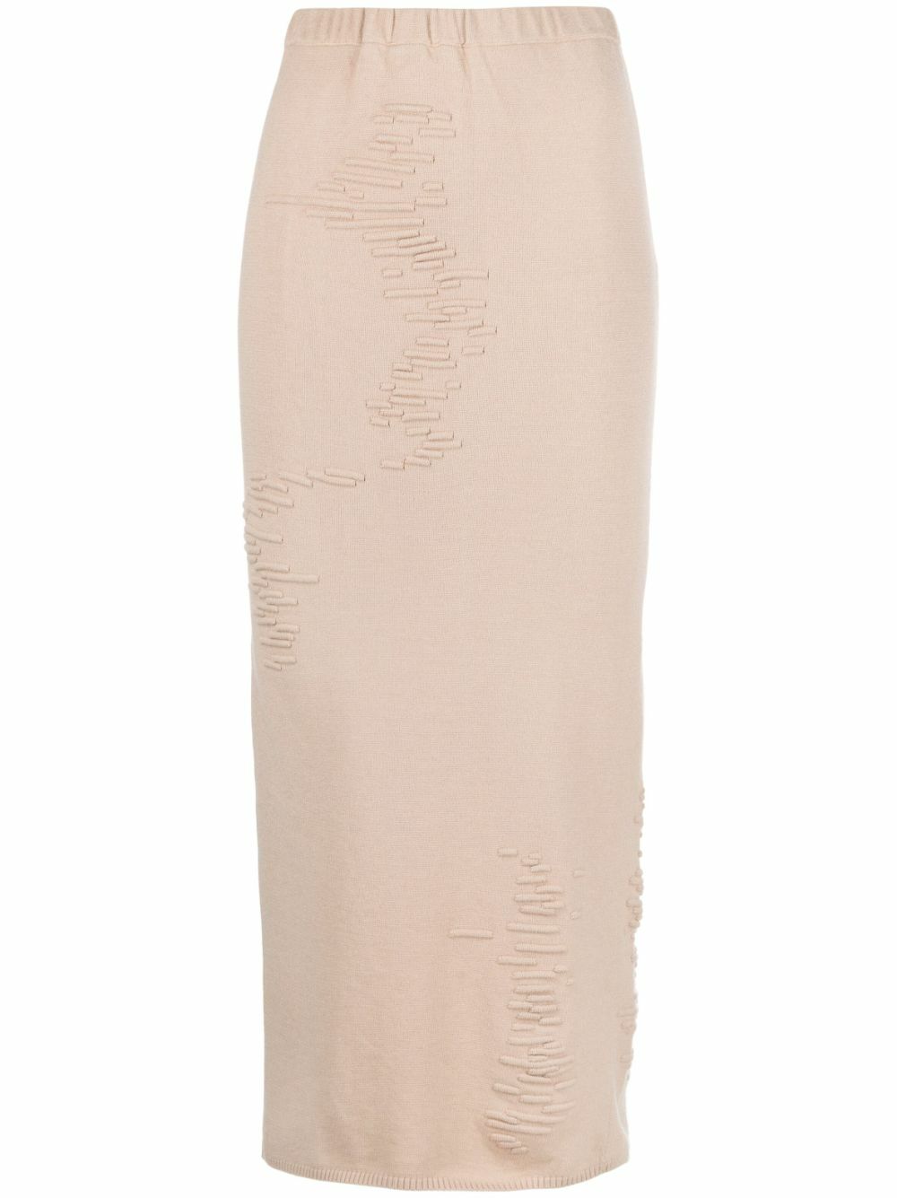 Selasi Neutral Muscle Knitted Skirt