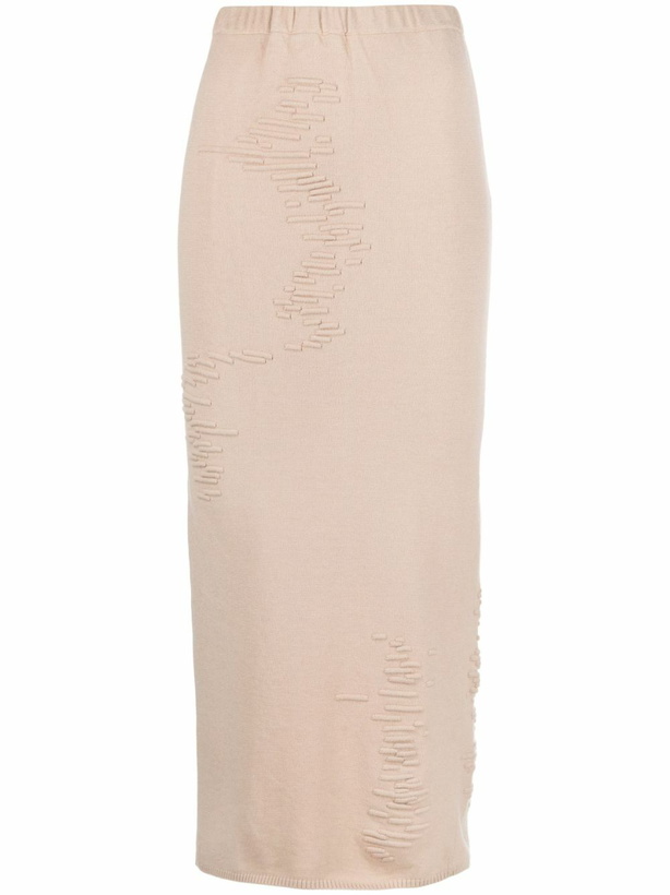 Photo: Selasi Neutral Muscle Knitted Skirt