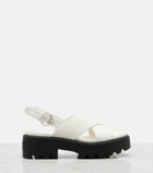 Miu Miu Platform slingback sandals