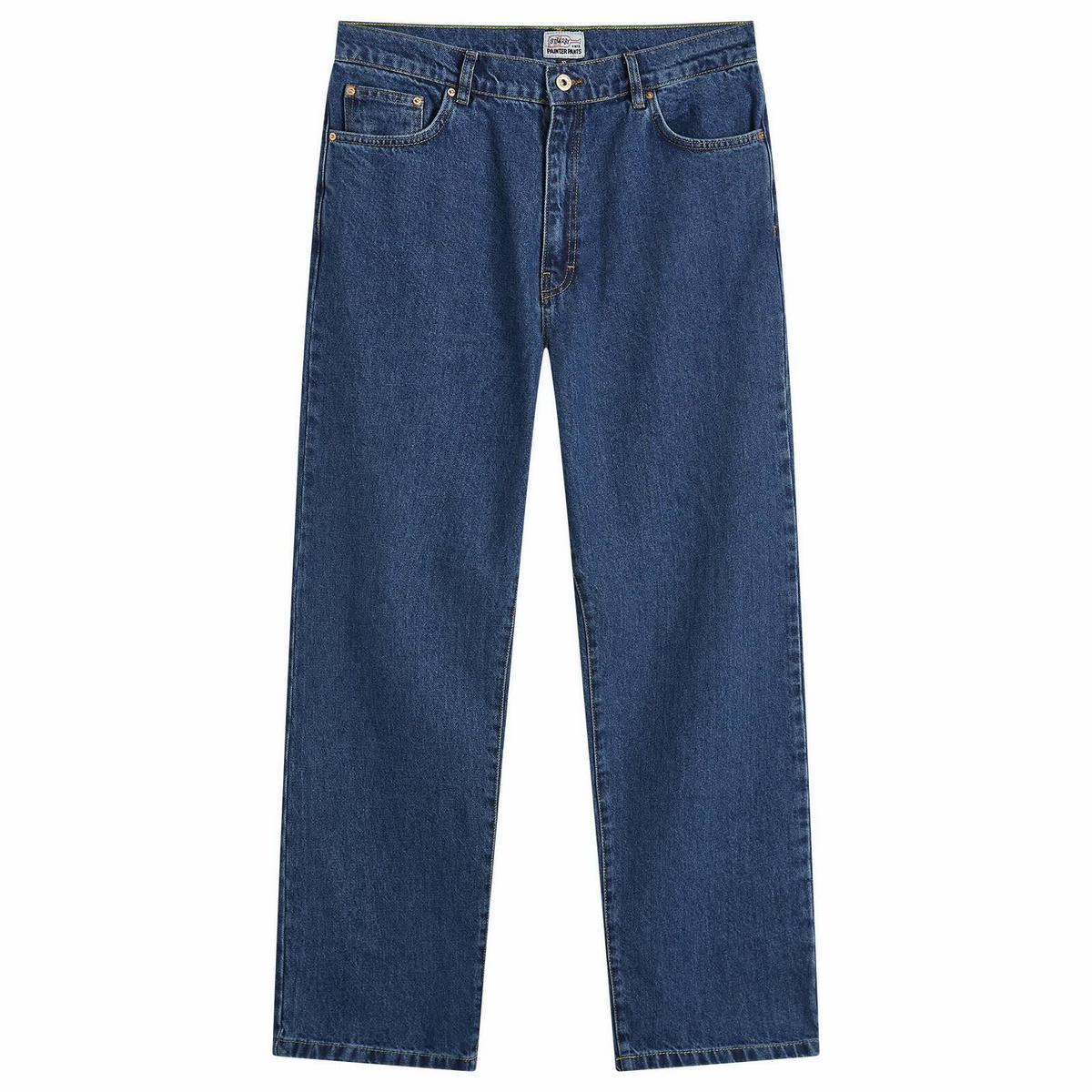 Stan Ray Men's Wide 5 Denim Jeans in Dark Rinse