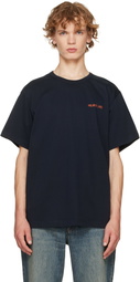 Helmut Lang Navy Logo T-shirt