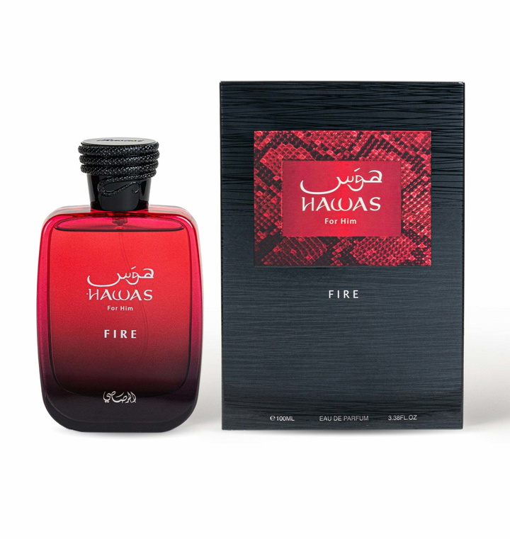 Photo: Rasasi Unisex Hawas Fire EDP Spray 3.4 oz Fragrances 614514178065