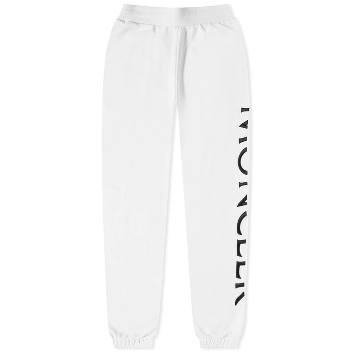 Photo: Moncler Men's Side Logo Sweat Pant in White