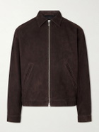 NN07 - Petrus 80030 Suede Jacket - Brown