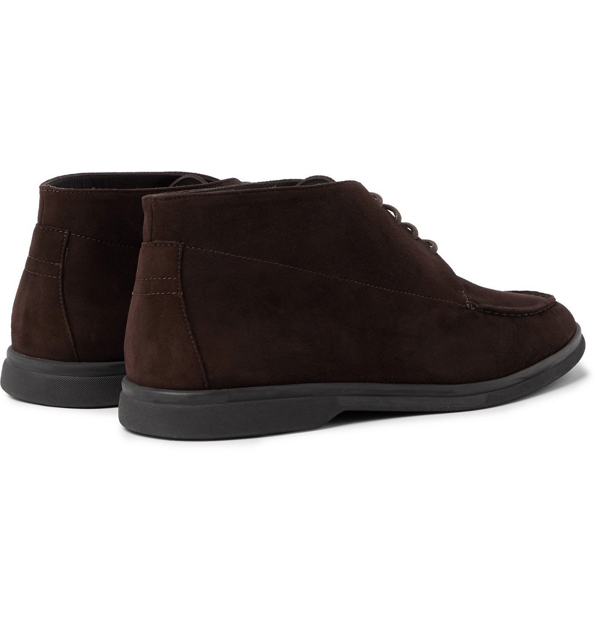 Canali - Suede Desert Boots - Brown Canali