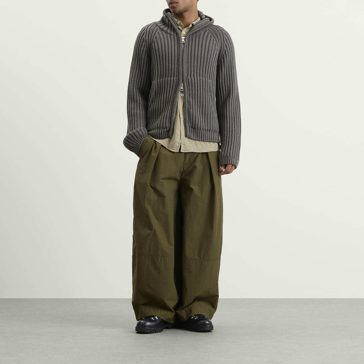YMC Men's Nyco Deadbeat Trousers - END. Exclusive in Dark Green