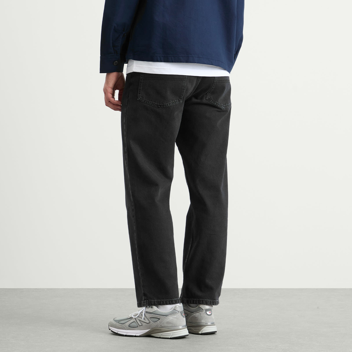 Stan Ray Men's Standard 5 Denim Jeans in Stonewashed Black Denim